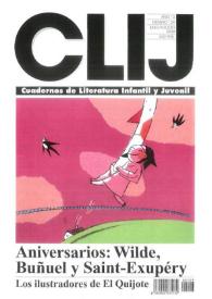 Portada:CLIJ. Cuadernos de literatura infantil y juvenil. Año 13, núm. 129, julio/agosto 2000