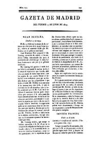 Gazeta de Madrid. 1809. Núm. 174, 23 de junio de 1809 | Biblioteca Virtual Miguel de Cervantes
