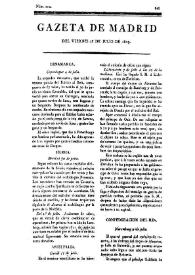 Gazeta de Madrid. 1809. Núm. 210, 28 de julio de 1809 | Biblioteca Virtual Miguel de Cervantes