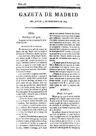 Portada:Gazeta de Madrid. 1809. Núm. 258, 14 de septiembre de 1809
