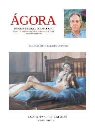 Portada:Ágora: papeles de arte gramático. Núm. 23, marzo-abril  2011