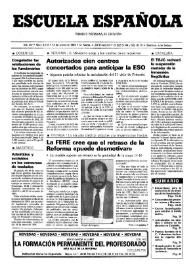 Escuela española. Año LIV, núm. 3173, 13 de enero de 1994
