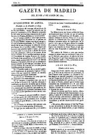 Portada:Gazeta de Madrid. 1810. Núm. 60, 1º de marzo de 1810