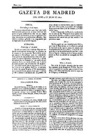 Gazeta de Madrid. 1810. Núm. 190, 9 de julio de 1810 | Biblioteca Virtual Miguel de Cervantes