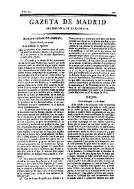 Portada:Gazeta de Madrid. 1810. Núm. 205, 24 de julio de 1810