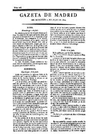 Gazeta de Madrid. 1810. Núm. 206, 25 de julio de 1810 | Biblioteca Virtual Miguel de Cervantes
