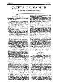 Portada:Gazeta de Madrid. 1810. Núm. 273, 30 de septiembre de 1810
