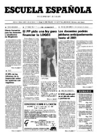Escuela española. Año LV, núm. 3223, 23 de febrero de 1995 | Biblioteca Virtual Miguel de Cervantes