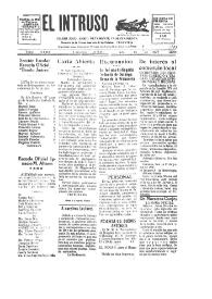Portada:El intruso. Diario Joco-serio netamente independiente. Tomo XVIII, núm. 1783, sábado 18 de junio de 1927