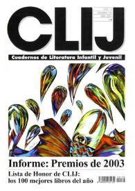 Portada:CLIJ. Cuadernos de literatura infantil y juvenil. Año 17, núm. 170, abril 2004