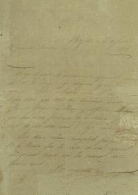 [Carta de Bolívar a su hermana María Antonia] | Biblioteca Virtual Miguel de Cervantes