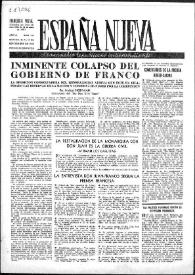 España Nueva : Semanario Republicano Independiente. Núm. 143, 11 de septiembre de 1948