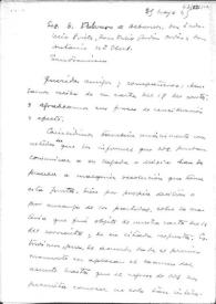 Carta de Carlos Esplá a los representantes de la Junta Española de Liberación en San Francisco. México, 5 de mayo de 1945 | Biblioteca Virtual Miguel de Cervantes