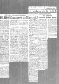 El besamanos de Estoril. Homenaje carlista / por Indalecio Prieto | Biblioteca Virtual Miguel de Cervantes