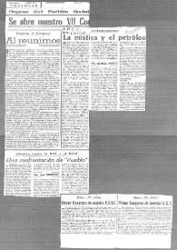 La mística y el petróleo / por Indalecio Prieto | Biblioteca Virtual Miguel de Cervantes