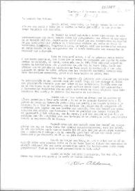 Portada:Carta de Arturo Aldama a Carlos Esplá, 2 de enero de 1956
