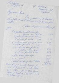Portada:Carta dirigida a Aniela Rubinstein. Madrid (España), 18-06-1966