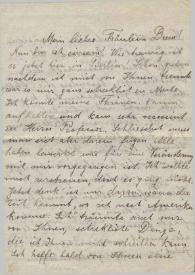 Portada:Carta dirigida a Bertha Drew. Berlín (Alemania)