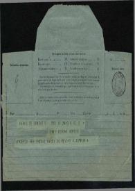 Portada:Telegrama dirigido a G. Astruc.  , 29-09-1905