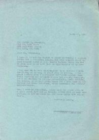 Portada:Carta dirigida a Harold C. Schonberg, 17-03-1976