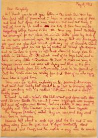 Portada:Carta dirigida a la Familia Rubinstein. Nueva York (Estados Unidos), 16-05-1963