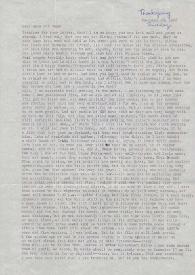 Portada:Carta dirigida a Aniela y Arthur Rubinstein. Los Angeles, California (Estados Unidos), 28-11-1968