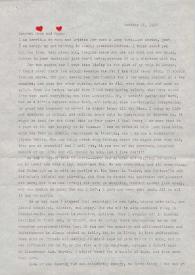 Portada:Carta dirigida a Aniela y Arthur Rubinstein. Los Angeles, California (Estados Unidos), 18-10-1970