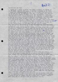 Portada:Carta dirigida a Aniela y Arthur Rubinstein. Los Angeles, California (Estados Unidos), 21-04-1977