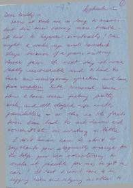 Portada:Carta dirigida a Arthur Rubinstein. Los Angeles, California (Estados Unidos), 12-09-1957
