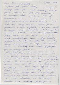 Portada:Carta dirigida a Aniela y Arthur Rubinstein. Fort Lewis, Washington (Estados Unidos), 02-06-1958