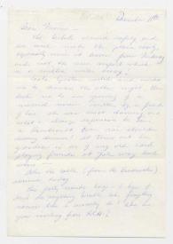 Portada:Carta dirigida a Aniela Rubinstein. Chicago, Illinois (Estados Unidos), 11-12-1959