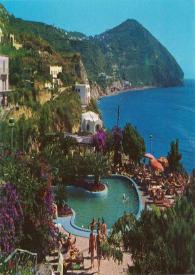 Portada:Tarjeta postal dirigida a Aniela Rubinstein. S. Angelo d'Ischia (Italia), 07-10-1984