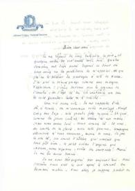 Portada:Carta dirigida a Arthur Rubinstein. Lucerne (Suiza), 22-08-1957