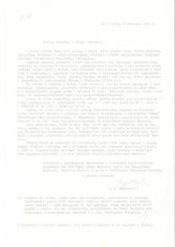 Portada:Carta dirigida a Arthur Rubinstein. Tel Aviv (Israel)