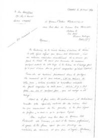 Portada:Carta dirigida a Aniela Rubinstein. Cahors (Francia), 19-01-1984