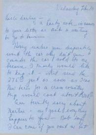 Portada:Carta dirigida a Aniela Rubinstein, 16-02-1958