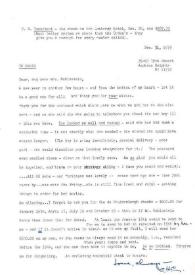 Portada:Carta dirigida a Aniela Rubinstein. Jackson Heights (Nueva York), 31-12-1979