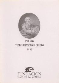 Portada:Concierto en el Premio Tomás Francisco Prieto otorgado a Antonio López 1992