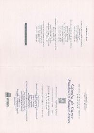 Portada:Pruebas de Selección de Alumnos Curso 1994-95 : Convocatoria de Becas : Cátedra de Canto : Fundación Ramón Areces