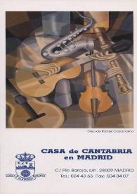 Portada:Concierto Casa de Cantabria en Madrid