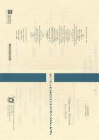 Portada:Conciertos Docentes : Curso 1995 - 1996