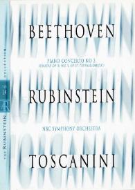 Portada:The Rubinstein Collection, vol. 14 : Beethoven, Toscanini