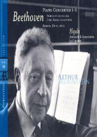 Portada:The Rubinstein Collection, vol. 36 : Beethoven, Haydn