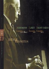 Portada:The Rubinstein Collection, vol. 53 : Schumann, Liszt, Saint-Saëns
