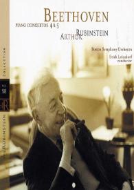 Portada:The Rubinstein Collection, vol. 58 : Beethoven