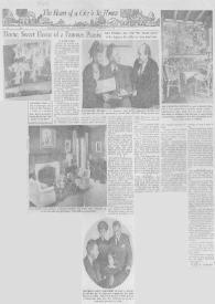 Portada:Home, Sweet Home of a Famous Pianist : Artur (Arthur) Rubinstein and Artist Who Painted Murals of His Romance for California Home Meet Here