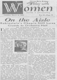 Portada:Rubinstein's Chopin Still Lures Crowds to Orchestra Hall