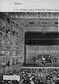 Portada:Le tour d'Europe au piano de Rubinstein s'achève à Paris