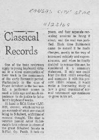 Portada:Classical records