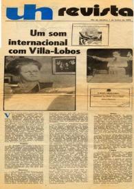 Portada:Um som internacional com Villa-Lobos